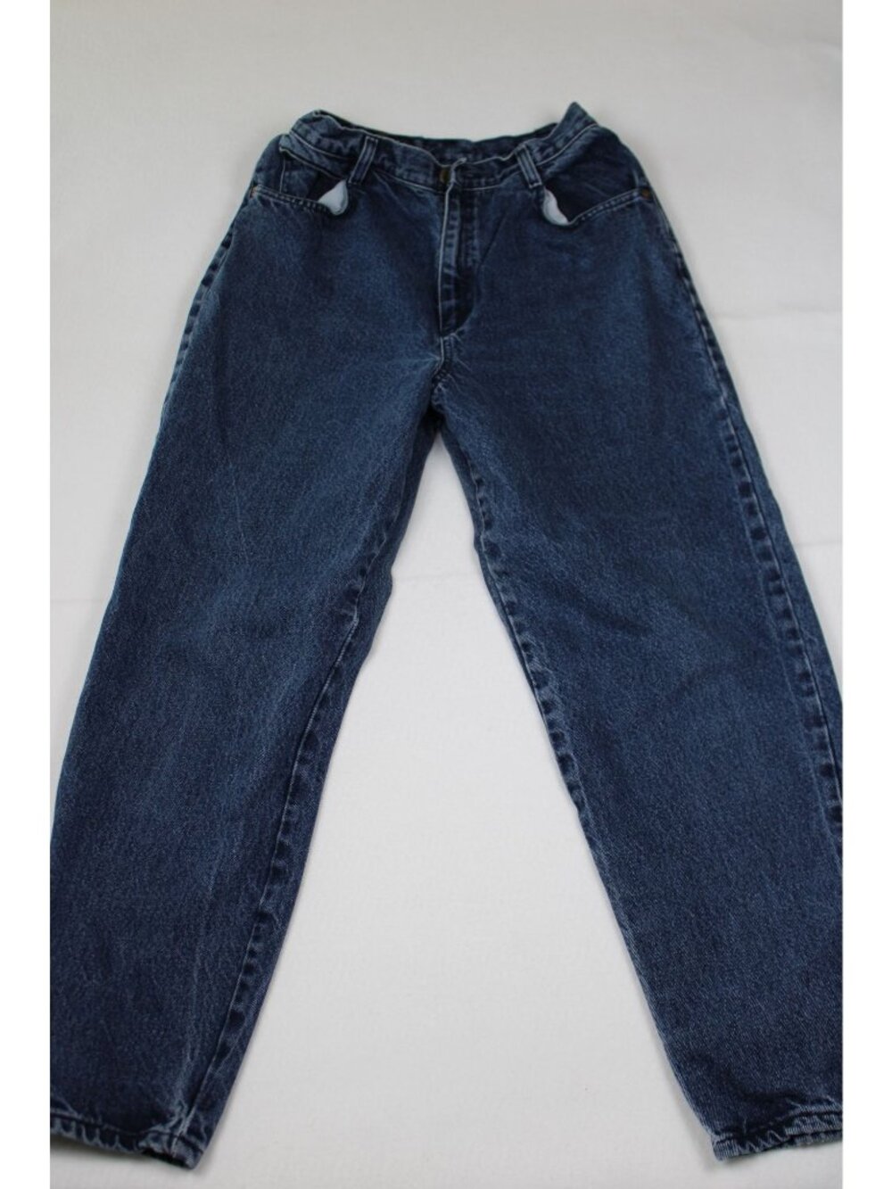 Vintage Hunt Club Womens High-Waisted Straight-Leg Denim Jeans Size 14